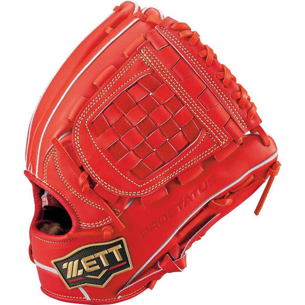 ZETT Pro Status Special Edition Baseball Sosuke Genda für Second und Deep Orange Größe Hergestellt in BPROG56S Handschuh, Stil, Shortstop, Rechtshänder,