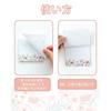 Sticky Notes Cute Floral Pattern 80 Sheets 6 Books Strong Adhesive Stylish Stationery 76 Mm Parallel Import