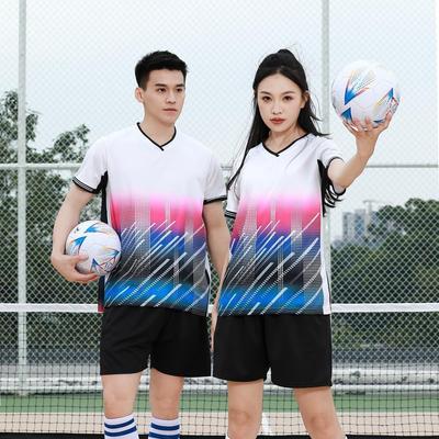 Football Training Clothes Manufacturers Wholesale Table Tennis Badminton Clothes Quick-drying Breathable Sports Fitness Training Is Shorter Than