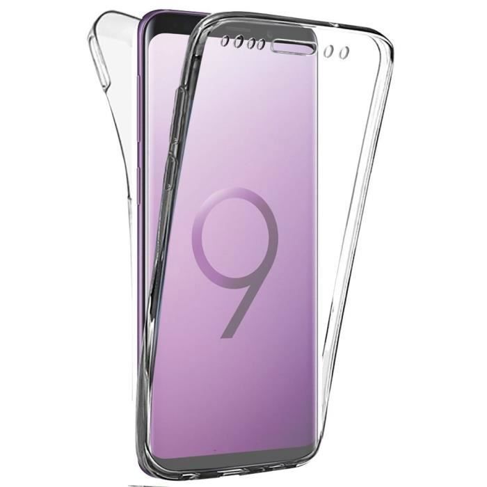 Coque pour Galaxy S9 PLUS - Phonillico® - Transparent - TPU - Silicone - Souple
