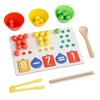 Clip Beads Number Decomposition Operation Learning Educational Toys Color Cognition Arithmetic Pairing Children'S Early Education Games