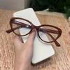 Black Oval Computer Glasses Frame Women Men Anti Blue Light Glasses Ellipse Eyewear Blocking Optical Spectacle Round Eyeglasses