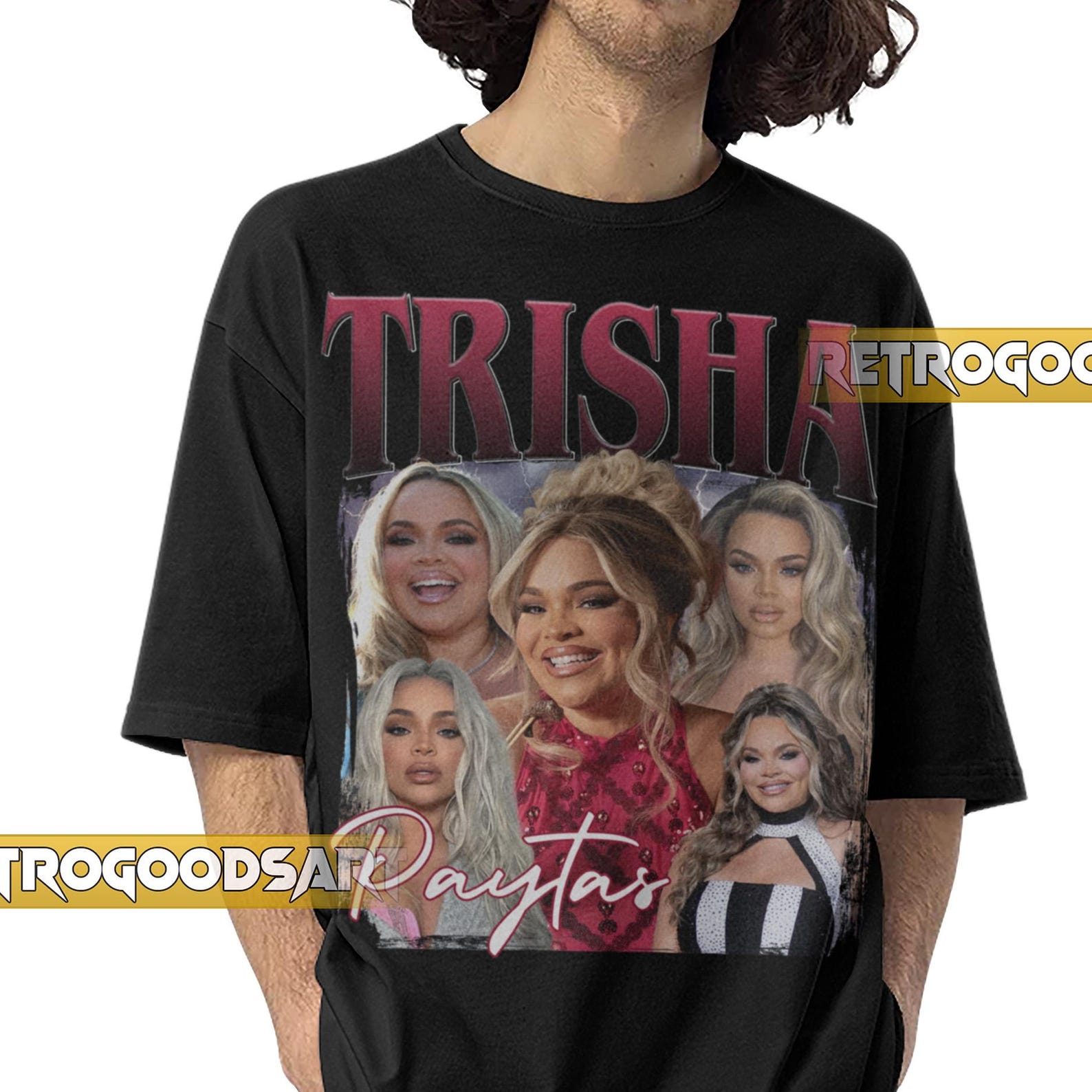 TRISHA PAYTAS RETRO Shirt / Trisha Paytas Vintage Band Tee / Trisha Paytas Homage Merch XL