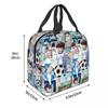 Ozora Oliver Atom Capitan Tsubasa Insulated Lunch Bag for Women Office Cooler Thermal Food Box Tote Lunch Boxes Container