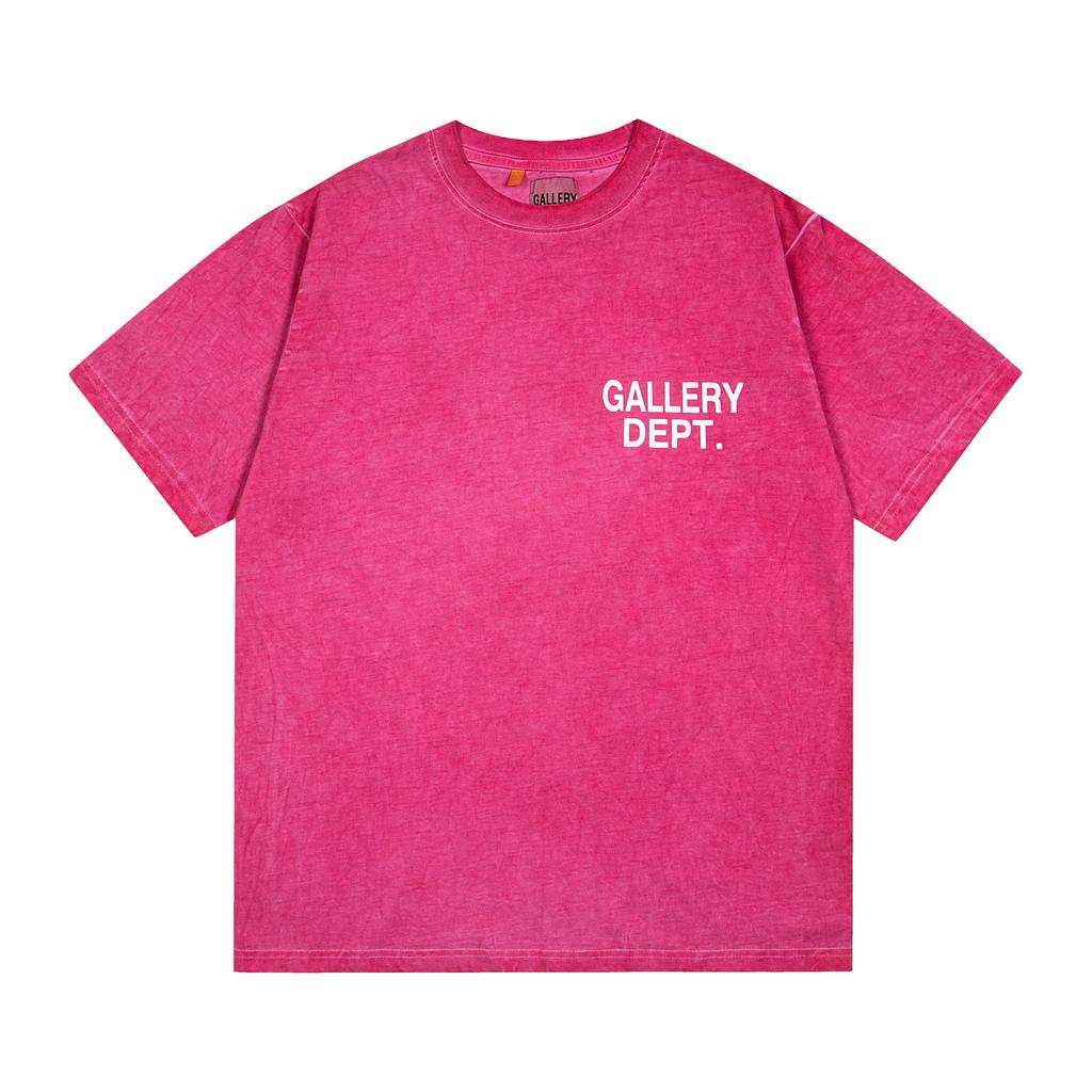 26SS Foreign Trade Gallery Dept T-Shirt Collection Gallery Casual Short Sleeve Men's and Women's Same Style Factory Spot Straight Hair