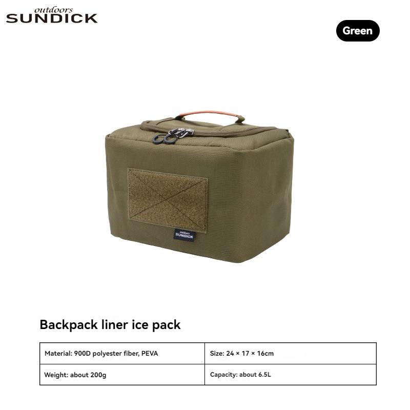 Outdoor Picnic Bag Insulated Cooler Bag Backpack Liner Ice Pack Waterproof And Wear-Resistant With Carrying Handles