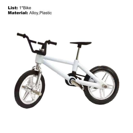 Model Bicicletă Anti-Coliziune Detaliu Mic Cadou de Festival Bicicletă de Deget Aliaj Turnare sub Presiune Jucărie Simulare pentru Copii