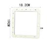 SPX1091G 2pz Rondelle Compatibili con Per Modelli di Skimmer Automatico Hayward SP1091LX SP1091WM Skim Facile Installazione