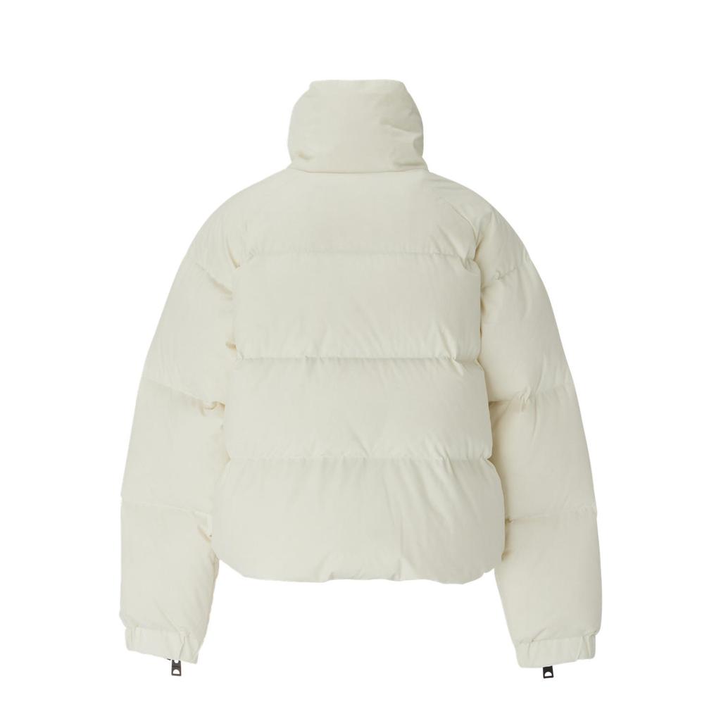 ONITSUKA TIGER Fashion Logo Versatile Comfortable Zipper Down Jacket Women Jacket Off-White 2182B263-100