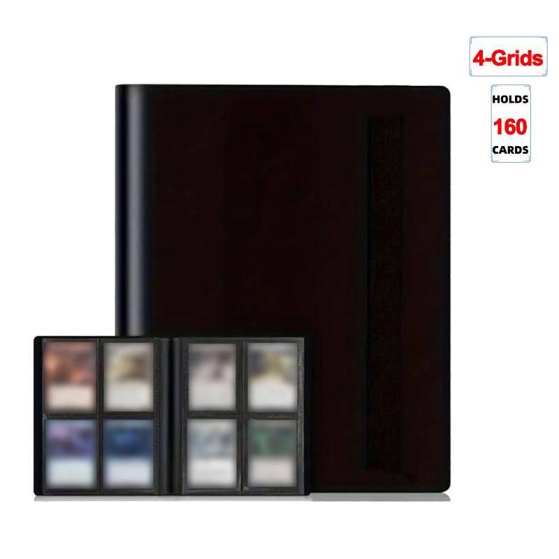 160/360/480 Cards Capacity Pocket Holder Binders Albums For Game Card Book Sleeve Holder PP Cover Ideal For Basketball Cards NEW