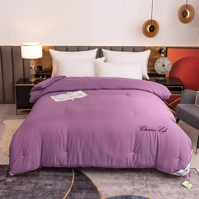 Mulberry Silk Quilt: All-Season Comforter for Spring, Summer, and Winter - Lightweight, Cool, and Thick Options for Air Conditioning and Student Use