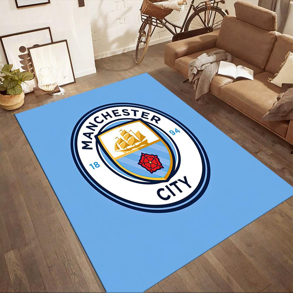 Manchester City Floor Rug Office Rug Perfect For Kitchen Dormitory Study Room Decorate Room Antislip Rug Office Home Decor Wedding Party Gift