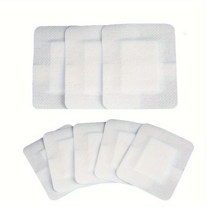 40PCS Waterproof and Breathable Sterile Wound Sticker - Light Beige, Friendly Sticky No Residue Multi-Size Grid Design