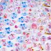 1Piece Kawaii Japanese 3D Crystal Decal Ease Sticker Cute Girl Diy Phone Cup Decoration Animation Sticker Kid Festival Party Gifts