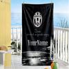 Juventus Customized Name Beach Towel Quick-Dry Soft Microfiber Portable for SwimmingBeachCamping Travel Beach AccessoriesGym