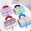 Travel Toiletry Bag Large Capacity Travel Toiletry Makeup Bag Foldable Roll-Up Cosmetic Organizer Waterproof Make Up Pouch