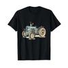 Fordson Major Vintage Trattore 1958 Stampa Maglietta Nera Vintage Stile Stretchy Comodo Versatile Leggermente