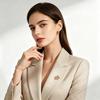 Original Tree of Life Brooch, New Korean Style Simple Small Pin Brooch, Suit Anti-Exposure Buckle Cardigan Accessories