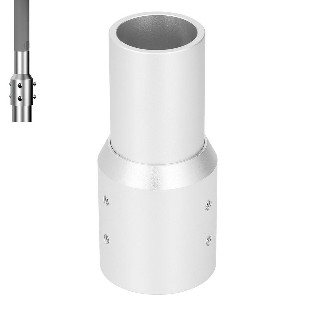 Pipe Adapter for V2 Rectangular Antenna Aluminum Alloy 2 Inch Mast Reducer Adapter for TV and Satell