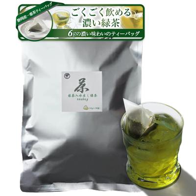 Maruko Norikane Seicha Strong Flavor Green Tea, 6g X 30 Tea Bags (2x the Usual Amount 60 Tea Bags) Suitable for Both Cold and Hot Brewing. Made