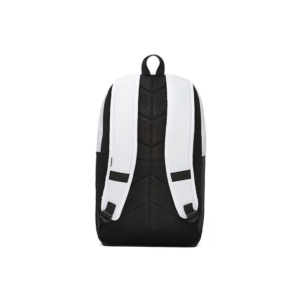 Jordan Sports Casual Large Capacity Air Logo Print Zipper Backpack Unisex Backpack Black White DA5202-100