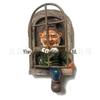Outdoor Resin Garden Gnome Pendant for Single or Double Window Decoration