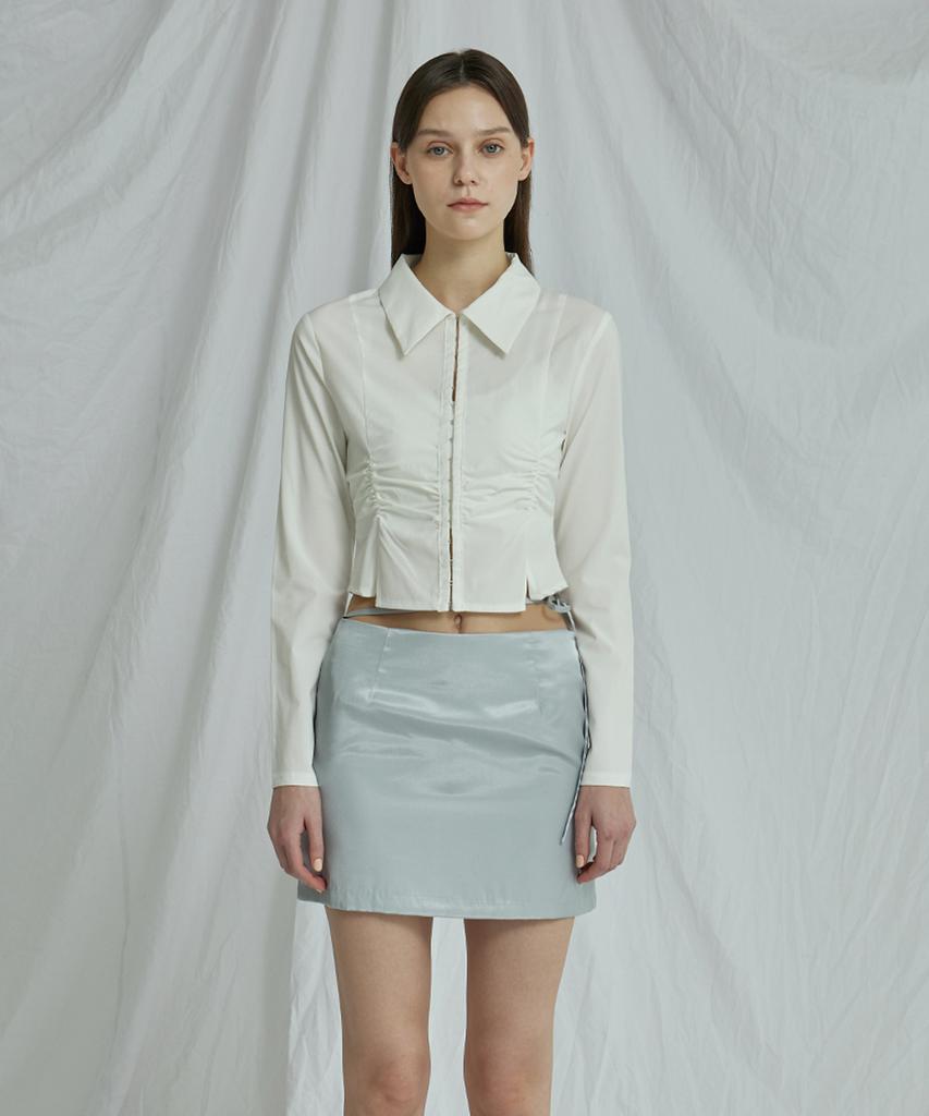 ITOV SEOUL Shirred Blouse