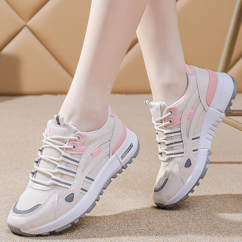 22 spring new Forrest Gump shoes casual breathable lightweight heightening platform sports running 35