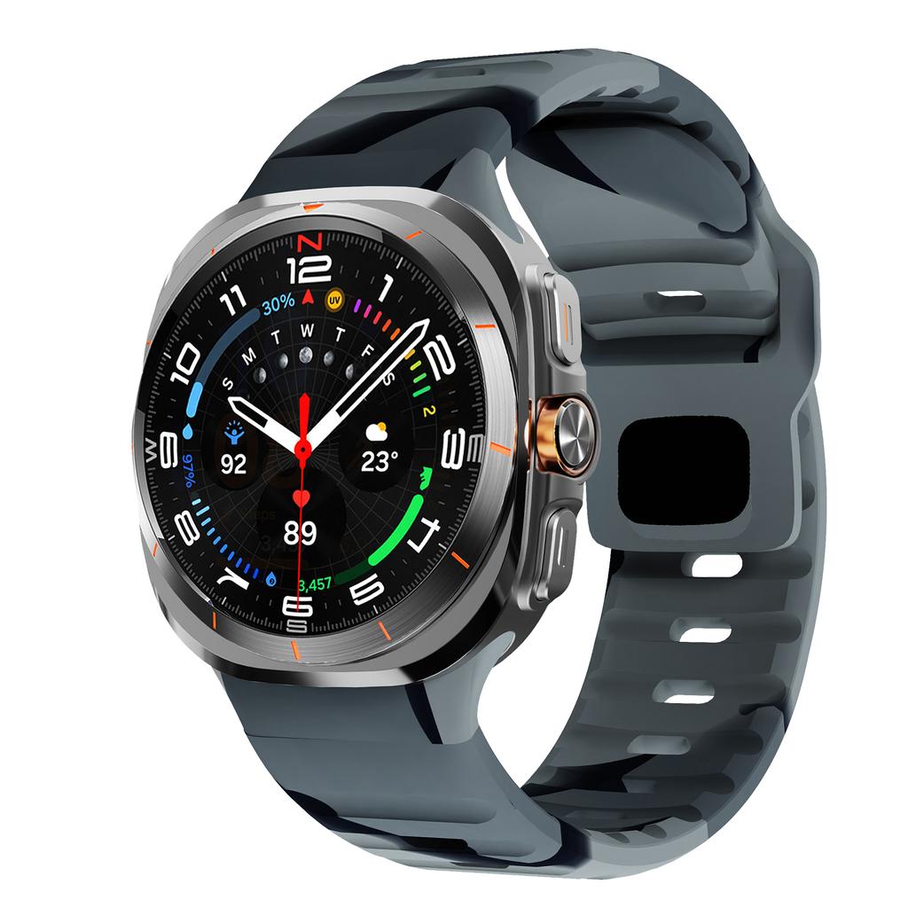 For Samsung Galaxy Watch 7 Ultra Strap 47mm Accessories correa Sport Silicone Bracelet For Galaxy Watch 8 ultra 2026 band 47 mm