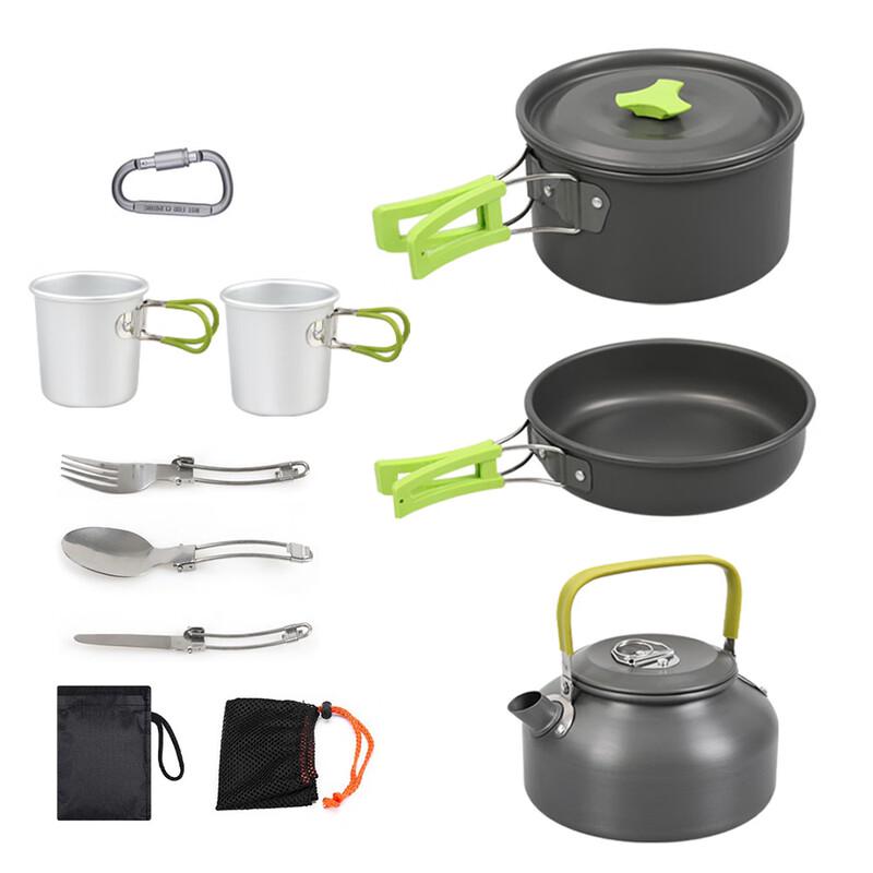 Hanlu DS-308 Portable Outdoor Camping Cookware Sets
