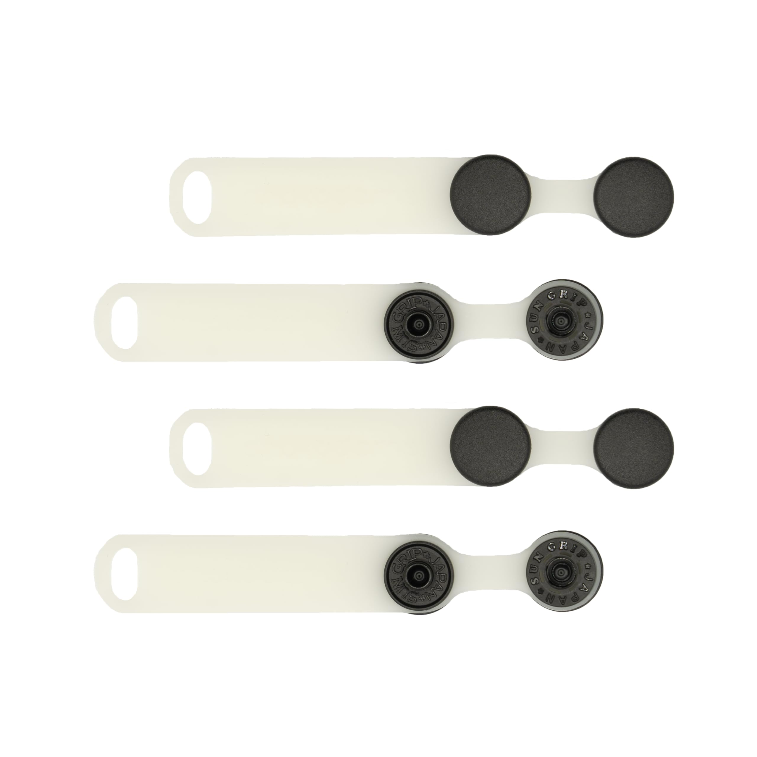 

Детали для стяжки лямок рюкзака Chokodome (Набор из 4) Совместим с шириной 25 мм *Обновленная версия. (Молочно-белый (Светящийся))