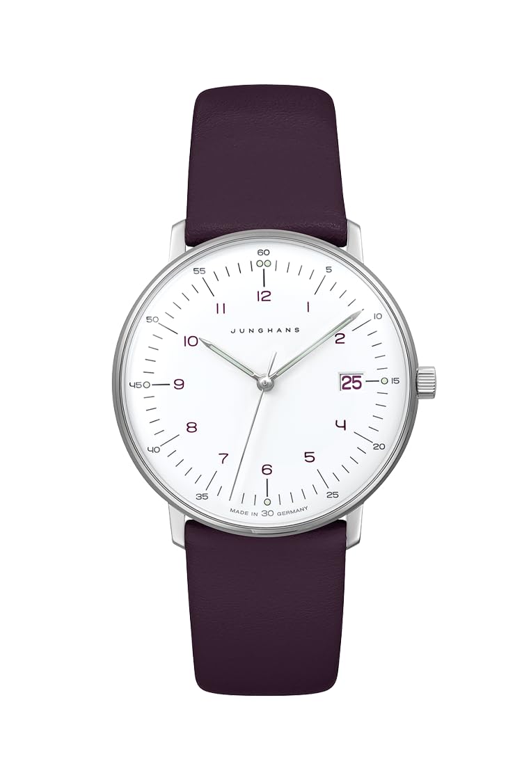 

Junghans Max Bill Dress Purple Women s Watch, Quartz, 47, 4558, 02,