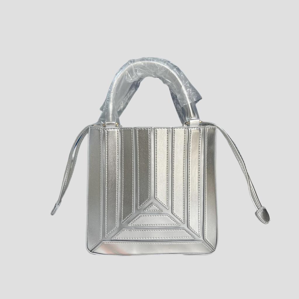 Rainbow Color Single Shoulder Crossbody Small Square Bag for Women, New Turkish Designer Stylish Pleated Fashion Single Shoulder Handbag