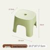 Thickened Non-slip Plastic Footrest Stool for Kids and Adults - Ideal for Bathrooms and Entryways