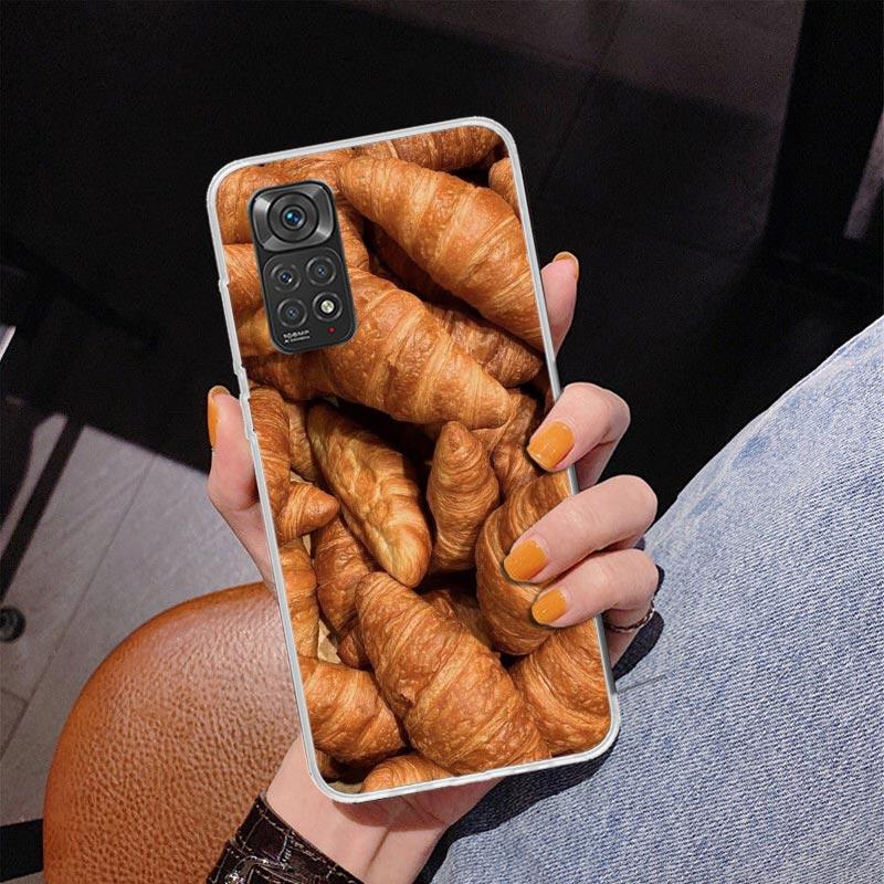 Food Fries Beer Cheese Sushi Cookie Phone Case For Xiaomi Redmi Note 15 14 13 12S 12 11 Pro Plus 14S 11S 11E 10 10S 11T 5G Perso