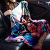 1Pc Lilo Stitch Adventure Blanket Soft Throw Blanket For Home Bedroom Bed Sofa Travel Office Solid Christmas Blanket