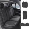CRU1 Car Seat Booster Cushion Leather Backrest Seat Cover Accessories For Mercedes Benz AMG A C E Class W201 W210 W108 W204 W205 W203