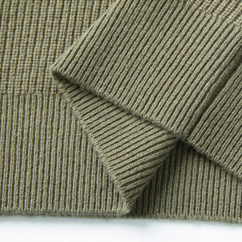 Men's 100% Pure Wool Crew Neck Sweater
