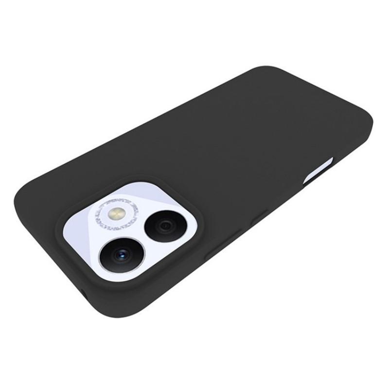 For Honor 400 Lite TPU Case WANLONFENG MS Series Matte Back Cover with Tempered Glass (Big Hole Lens)