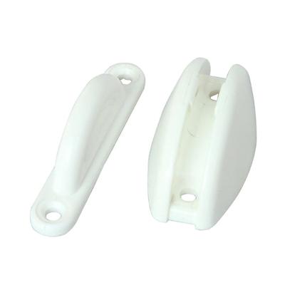 Nylon Door Catch Retainer Catch Door Stoper Clip for Caravan Campers Motorhome Boat RVs Black/White Vehicle Accessories