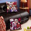 Almohada Anime H-Hazbin H-Hotel Almohada Anime Sofá Cama Almohada para la Cabeza Funda de Cojín 45x45 Cm Moda