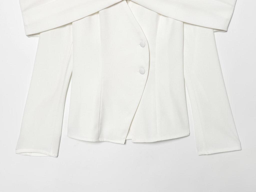 Women's Light Luxury Slim Fit Waist-Cinching Blazer - Fashionable Jacket Top