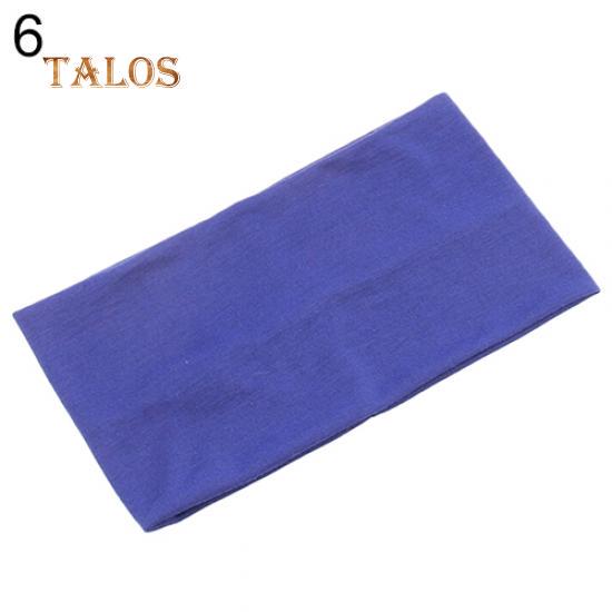 

Эластичная широкая лента на голову для занятий спортом