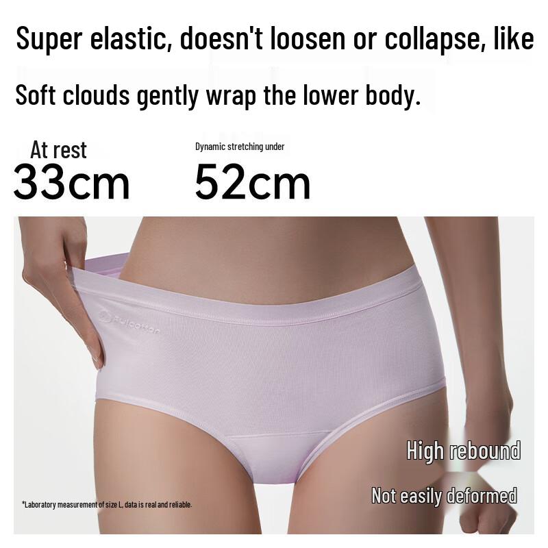 Fulcotton 50-Count Combed Cotton Women's Briefs - 3 Pack