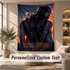 Tapestry Custom Name Text, Wall Hanging Tapestry Home Room DecorDead by Daylight