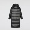 FivePlus Women's 2025 Winter Long Hooded Down Puffer Jacket