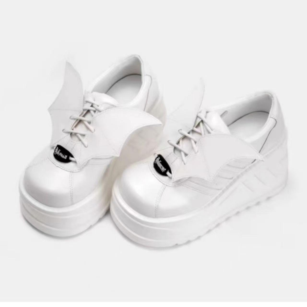 

Spring and Autumn Casual Height Increasing Women s Shoes Platform Women Shoe Vintage Slope Heel Casual Shoes College Sneakers 34EU/CN35