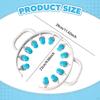 12 Wheel Leg Roller Arm Massage Thighs Buttocks Handheld Calves Deep Tissue Tool Muscle