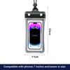with Lanyard Phone Pouch Transparent Sealed Bag for mobile phones with a size of 7 inches or less