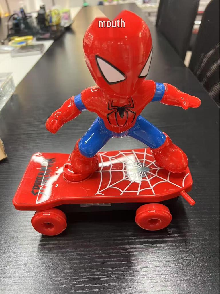 360° Spider-Man Stunt Electric Scooter Toy for Kids